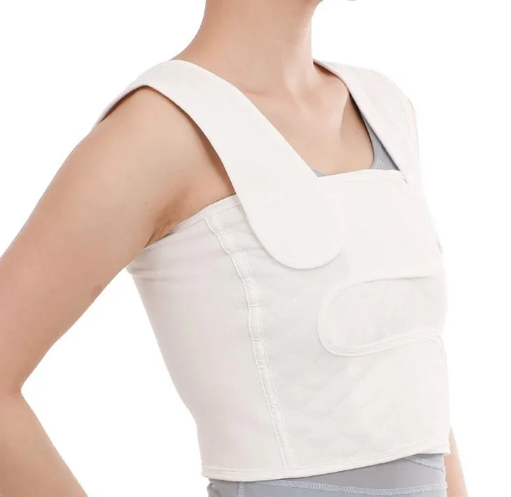 Bendaggio del seno dopo l'intervento chirurgico