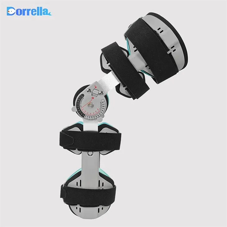 Tutore per gamba incernierato