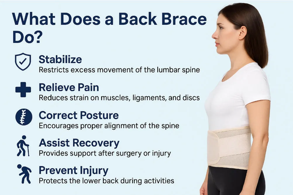 what does back brace do