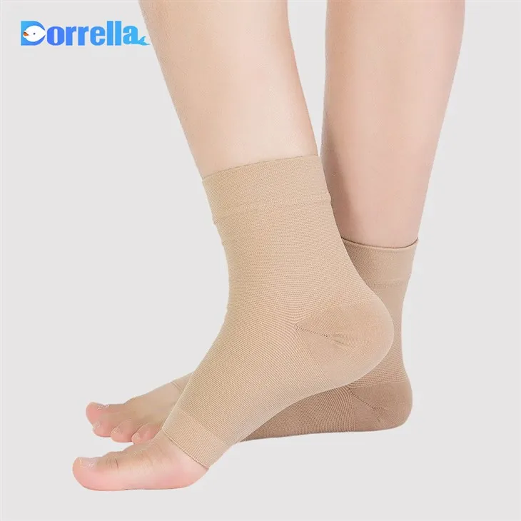 Supporto per caviglia con calza a pressione